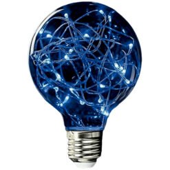 Lampara LEDs 1,5W AZU Globo 125 GLITTER