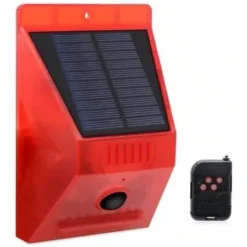 ALARMA Autonoma Solar c/control remoto IP65