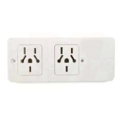 Toma dom ext 2x220V+T 10A c-borner BLA