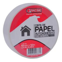 Cinta papel 24mmA x 50M encrespado BLA