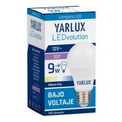 Lampara LEDs 9,0W BLF AC12V Pera A60 E27