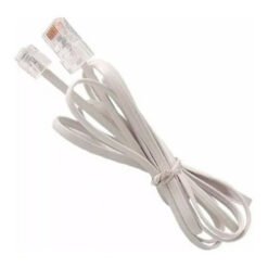 Cable armado TE linea 1M+1M RJ11 4p 8M BLA