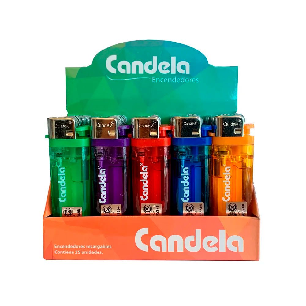 Encendedor clasico transparente DY-016