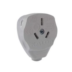 Ficha domic 2x10A+T Hemb 90° p-plana BLA