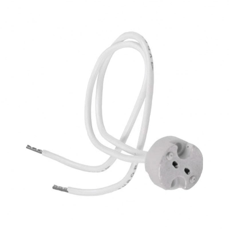 Zocalo g4 12V cable siliconado 0.20 cm