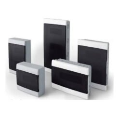 Caja TM Din 36 b ext PVC BLA p-FUM