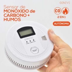 Detector Humo + Monoxido 2 en 1